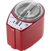 야마모토 정미기 MB-RC52W 백미 현미 쌀탈피기 가정용 도정기 정미기, 레드