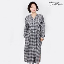 팍티오 머핀체크포켓원피스 F1AOP008