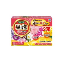 탄산 입욕제 4종x각3정 12정들이 카미츠 온포 일본