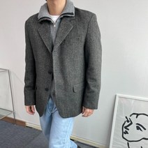 남자헤링본자켓 울 남성콤비자켓