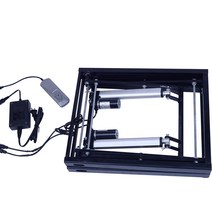 소형 유압 전동 테이블 리프트 작업차 높이 고소작업 이동식 가정용, 06. 업그레이드 및 강화 750x550mm