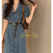 데님원피스 여름데님원피스 원피스 오피스룩 청원피스 여름원피스 나들이