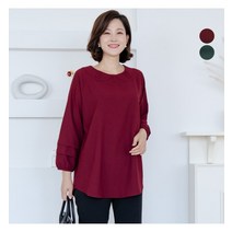 김여사 라린느 카라 블라우스 엄마옷/마담옷/중년여성/40대/50대