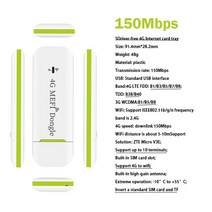 EATPOW-4G LTE 무선 라우터 USB 동글 150Mbps 모뎀 모바일 광대역 Sim 카드 WiFi 어댑터 4G 홈 오피스, 03 B1.B3.B5.B7.B8.