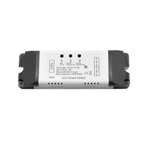 AC-DC 7V-32V 스마트 스위치 라이트 모터 스위치 모듈 RF433 무선 주파수 리모컨 2채널 잉칭-릴레이