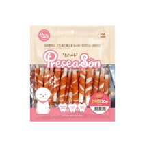 치석 강아지간식 추천 10cm 스틱형 연어껌 30p