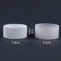 정원화분 수제 UV 에폭시 석고 콘크리트 점토 재배자 냄비 캔들 홀더 금형 홈 장식에 대한 육각 항아리 실, 04 BOX