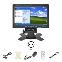 차량용tv dmb 후석모니터 리어 후방카메라 BINWEI 7 인치 자동차 모니터 HDMI VGA TV 컴퓨터 디스플레이, 02 703-EU