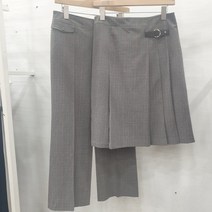 [샤트렌] 체크주름스커트HC0FSK104A