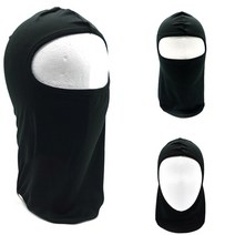 얼굴 전면 바람막이 니트 검정복면 보드마스크