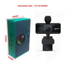 hxsj hd 웹캠 5백만 360 회전식 af 카메라 디지털 웹 캠 지원 1080p 720p 화상 회의 및 Android 스마트 TV용, s3-500w-1080p