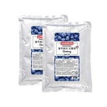 앤드로스 블루베리 리플잼 1kg 2개세트