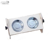 셀럽하우스 알베로스 원목 2구 식기 하이 스텐레스그릇, 상세페이지 참조, 동신 본상품선택