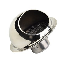 벤츄레이터 벤츄레타 무동력 유동력스테인리스강 환기 그릴 통풍구 난방 냉각 캡 50mm, 한개옵션0