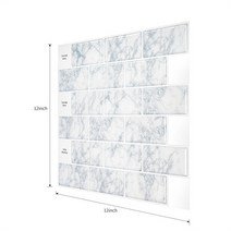 타일 욕실 데코 리모델링 셀프 morcart self adhesive wall tile 방수 3d 방수 껍질과 스틱 주방 장식 스플래시 배플 홈 장식, mt1014