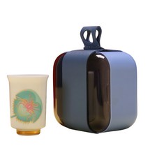 온도에따라 색 변하는 잔 선물 파티 소품 새우 꽃게, 부드러운 거북이 색상 변경 마스터 컵 선물