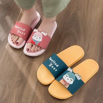 예쁜창고 스팟사슴 슬리퍼 남성 여성 캐릭터 슬리퍼 실내화