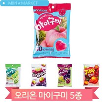 맛있는 마이구미 젤리 복숭아 자두알맹이 청포도 포도과즙 포도알맹이, 자두알맹이(233Y)