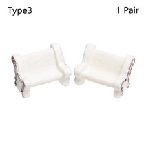 미니어쳐 diy 만들기 미니어처 호두까기인형 쓸데없는선물2개/몫 인형 집 미니어처 벤치 의자 화이트 귀여, 07 Type 3