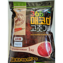[오성식품] 고추가루 매운맛(굵은 청량) 1kg 은하촌, 1개