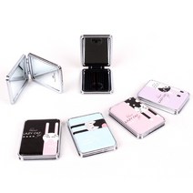 쁘띠몰스토어손거울 LAZY CAT 직각손거울손거울 휴대용거울 미니거울 패션거울 양면거울, 상세페이지 참조, 상세페이지 참조