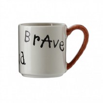 북유럽 디자인하우스스톡홀름 Design House Stockholm Astrid Lindgren 삐삐 기념일 머그컵 200ml Strong Kind Brave