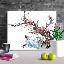 9타입 동양화그리기 대형그림아크릴화 DIY명화 유화색칠하기 HS10, diy그리기5(DIH10)_40x50_블랙프레임