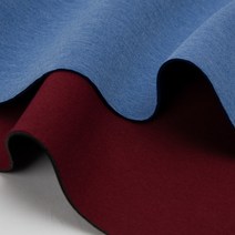 유명한원단 대폭 스폰지 본딩 다이마루 원단 오션블루 버건디 2종