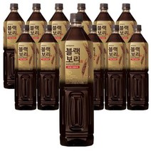 진로 블랙보리 1.5L x 12펫 보리차 1021452