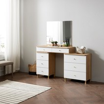 루카스 확장형 화장대1000, 오크화이트