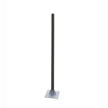 스텐레스 재질 안테나 폴대 1미터 2미터 (바닥 구멍 간격 20cm), 2m