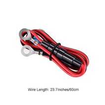 3.1A 범용 듀얼 USB 포트 충전기 소켓 어댑터 콘센트 12-24V 방수 자동차 전화 전원 라인 d5와 바이크 오토, 04 Only Wire