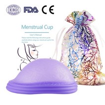 생리컵 4 pcs 생리 디스크 플랫 핏 디자인 여성 엑스트라 씬 생리 디스크코파컵 대안, 1-상아