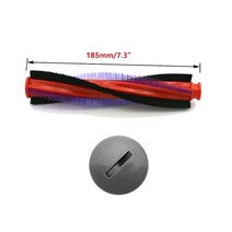 다이슨 진공 청소기 호환 부품 18.5cm22.5cm 강모 브러시 롤 필터 v6 동물 솜털 dc59 dc62 sv03 롤러 클리너 어셈블리 브러시 바 엔드 캡 코브, 중국, 185엔드 캡 포함