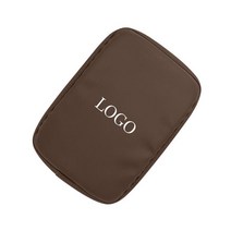 벤츠마크 자동차 로고 팔걸이 매트 센터 콘솔 보호 쿠션 메르세데스 벤츠 AMG W204, 03 Brown_03 For BMW