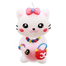 이야코 동물나라 캐릭터양초 만들기세트, 럭셔리 고양이, 1개