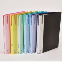 더존FK 클리어 3공 O링 화일 20매40매60매 클리어파일, 60매, 연두