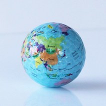 Globe Map Print Earth Golf Balls Indoor Outdoor Beginner Practice Training Tool Ball World Collectio