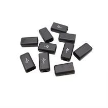 100Pcs 마이크로 USB 솔더 남성 커넥터 플라스틱 쉘 화이트 블랙 DIY 5 핀 용접 플러그 Sockect 터미널, 03 50 Black 50 White
