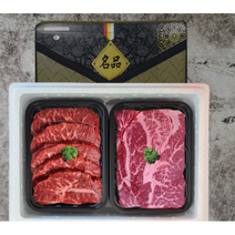 미국산 프리미엄 정육 부채살 살치살 꽃등심 갈비살 선물세트, 부채살+살치살 정육세트 1kg