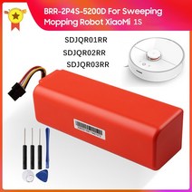 XIAOMI 1S SDJQR01RR 청소 로봇 진공 용 100% 오리지널 배터리 BRR-2P4S-5200D 5200mAh, 04 C10 E20 E25