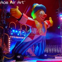 돔텐트 추천서커스 무대 공연 또는 출입구 디스플레이/광고를 위한 열린 손을 가진 거대한 팽창 식 광대 모, 02 5m H