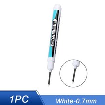 3d스캐너 3d스캔 1/2/3Pcs 마커 펜 낙서 방수 영구 연필 플라스틱 유리 스톤 금속 세라믹 목공 색칠 도구, 01 1PC 0.7MM