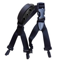 조정 가능한 안전 헬멧 안전모 턱끈 일반 헬멧 액세서리, 나일론, 블랙