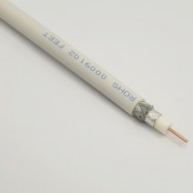 Canare L-4.5CHD White 1미터 1Coax 18AWG 3G-SDI/HD-SDI 75옴 동축케이블