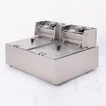 튀김기 가정 미니 소형 전기 튀김 상업 110v220v dee pfryer압력 밥솥 프라이치킨 딥 프라이 기계, 각 탱크를 위한 8l, CN