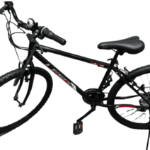 출퇴근용 MTB 자전거 삼천리 26인치 라빈 GS 완조립 배송, 다크 실버