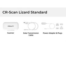 3D 스캐너 3d creality cr-scan 도마뱀 0.05mm 자동 SCANNER, 05 Lizard Standard