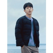 남성) 중경량 다운 넥리스 점퍼_MSC4JP1601