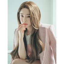 가발나라 여자 수제 레이스 프론트 통가발 긴앞머리 롱스트레이트, S-SIZE, 헤이즐브라운